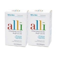Alli- Orlistat Weightloss Aid Formula, 240ct Refill Pack Alli- Orlistat Weightloss Aid Formula, 240ct Refill Pack