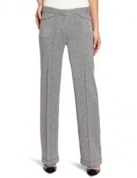 Anne Klein Women's Petite Tweed Wide Leg Pant Anne Klein Women's Petite Tweed Wide Leg Pant