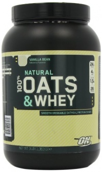 Optimum Nutrition 100% Natural Oats and Whey Vanilla Bean, 3 Pound