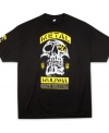 Rebel against boring style with this graphic print Metal Mulisha t-shirt.