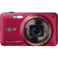 GE E1486TW 14MP Digital Camera with 8X Optical Zoom and 3.0-Inch Touch Panel LCD with Auto Brightness (Red) GE E1486TW 14MP Digital Camera with 8X Optical Zoom and 3.0-Inch Touch Panel LCD with Auto Brightness (Red)