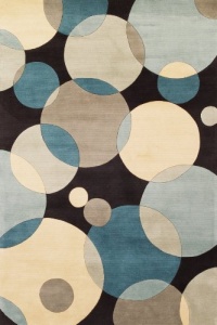 Momeni New Wave NEWWANW-37TEL2030 Teal Rug