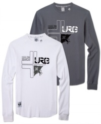 What to wear this winter: A thermal with the good looks of a graphic tee from LRG. What to wear this winter: A thermal with the good looks of a graphic tee from LRG.