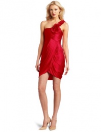 BCBGMAXAZRIA Women's Gathered Jersey Dress BCBGMAXAZRIA Women's Gathered Jersey Dress