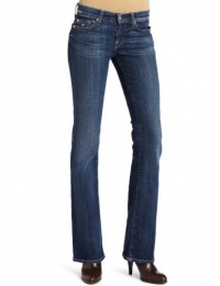 7 For All Mankind Women's The Bootcut Jean in Washed Boheme Blue 7 For All Mankind Women's The Bootcut Jean in Washed Boheme Blue