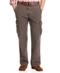 A soft comforable fit and rugged style pair up to make this perfect pant by Izod. A soft comforable fit and rugged style pair up to make this perfect pant by Izod.