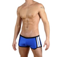 Mens New Side Stripes Boxer Swimsuit By Gary Majdell Sport Mens New Side Stripes Boxer Swimsuit By Gary Majdell Sport
