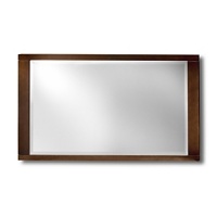 Contemporary Style Mirror. Shown in Chesnut. Also available in Black Bean and White. 1.5 x 48.75 x 27.75. Contemporary Style Mirror. Shown in Chesnut. Also available in Black Bean and White. 1.5 x 48.75 x 27.75.