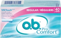 o.b. Pro Comfort Tampons, Regular, 40 Count o.b. Pro Comfort Tampons, Regular, 40 Count