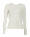 Lauren Ralph Lauren Womens Crewneck Long Sleeve Blouse Petite (Petite Large, ...