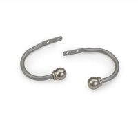 Umbra Ball Drapery Holdbacks, Nickel, Set of 2 Umbra Ball Drapery Holdbacks, Nickel, Set of 2