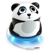 GOgroove Groove Pal Jr. Panda Portable Media Speaker - Glowing LED Base, 40MM High-Excursion Driver, Passive Subwoofer and Universal 3.5mm Jack