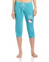 Hello Kitty Women's Solid Capri