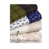 Martha Stewart Collection Wildwood Stripe 2 Flannel Standard Pillowcases Khaki