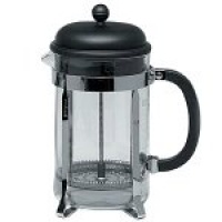 Bodum Caffettiera French Press Coffee Maker, Black Plastic Lid and Stainless Steel Frame, 3-Cup, 12-Ounce Bodum Caffettiera French Press Coffee Maker, Black Plastic Lid and Stainless Steel Frame, 3-Cup, 12-Ounce