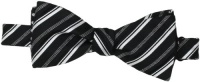 Countess Mara Men's Stripes and Dots Reversible Bow Tie Countess Mara Men's Stripes and Dots Reversible Bow Tie