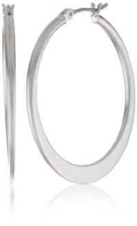 Kenneth Cole New York Small Silver-Tone Hoop Earrings