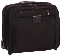 Briggs & Riley 15.4 Inch Slim Rolling Briefcase,Black,12.8x15.8x7 Briggs & Riley 15.4 Inch Slim Rolling Briefcase,Black,12.8x15.8x7