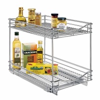 Lynk Professional 441421 14-by-21-by-17-Inch Roll-Out Chrome Double Drawer Lynk Professional 441421 14-by-21-by-17-Inch Roll-Out Chrome Double Drawer