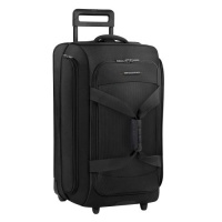 Briggs & Riley Luggage 27 Inch Dual Compartment Wheeled Duffle Bag, Black, 27