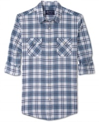 It's flannel season, look sharp in this handsome one from American Rag. It's flannel season, look sharp in this handsome one from American Rag.