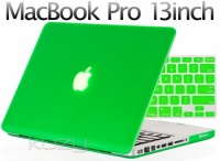 Kuzy - 2in1 GREEN 13inch Rubberized Satin Hard Case and Keyboard cover for NEW Macbook PRO 13.3 (A1278 with or without Thunderbolt) Aluminum Unibody Kuzy - 2in1 GREEN 13inch Rubberized Satin Hard Case and Keyboard cover for NEW Macbook PRO 13.3 (A1278 with or without Thunderbolt) Aluminum Unibody