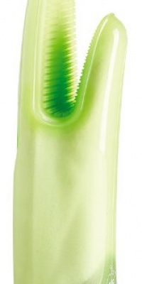 OrkaPlus A82308 Silicone Oven Mitt with Cotton Lining, Green OrkaPlus A82308 Silicone Oven Mitt with Cotton Lining, Green