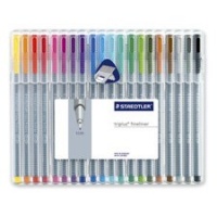 STD334SB20 - Fineliner Porous Point Pen, .3mm, 20/BX, Assorted STD334SB20 - Fineliner Porous Point Pen, .3mm, 20/BX, Assorted