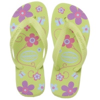 Havaianas Flores Flip Flop (Toddler/Little Kid),Lemon Green,29-30 BR (13 M US Little Kid) Havaianas Flores Flip Flop (Toddler/Little Kid),Lemon Green,29-30 BR (13 M US Little Kid)