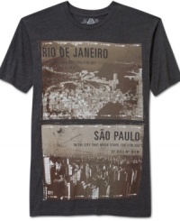 South America style. A little south-of-the border flare from American Rag energizes your t-shirt style for summer. South America style. A little south-of-the border flare from American Rag energizes your t-shirt style for summer.