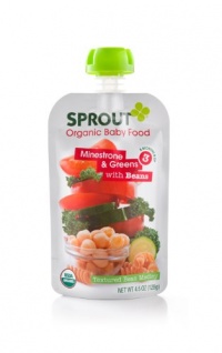 Sprout Stage 3 Organic Baby Food, Minestrone and Greens with Beans, 4.5 Ounce (Pack of 5) Sprout Stage 3 Organic Baby Food, Minestrone and Greens with Beans, 4.5 Ounce (Pack of 5)