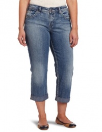 Silver Jeans Juniors Plus-Size Suki Surplus Capri Silver Jeans Juniors Plus-Size Suki Surplus Capri