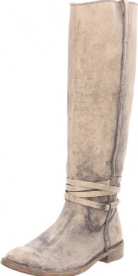 FRYE Women's Shirley Riding Plate Boot,Stone,10 M US FRYE Women's Shirley Riding Plate Boot,Stone,10 M US