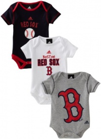 MLB Infant Boston Red Sox 3 Piece Bodysuit Set MLB Infant Boston Red Sox 3 Piece Bodysuit Set