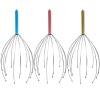 Scalp Head Massager - Set of Three (Colors May Vary)