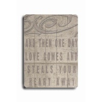 Arte House Wooden Sign, Then One Day Arte House Wooden Sign, Then One Day