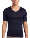 Hanro Men's Paper Touch V-Neck Shirt