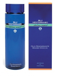 Rich in Mediterranean Revitalizing Complex and Centella extract. Instantly leaves the skin revitalized, soft and moisturized. Can be used in normal or, for an optimized effect, in hydro-massage baths. 8.5 oz. Rich in Mediterranean Revitalizing Complex and Centella extract. Instantly leaves the skin revitalized, soft and moisturized. Can be used in normal or, for an optimized effect, in hydro-massage baths. 8.5 oz.