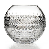 This versatile vessel design featuring prismatic wedge cuts radiant with reflective intensity is a florist favorite. Artfully arrange floating flower heads, aquatic plants, candles and carnations for looks that range from simply chic to resplendently extravagant. This versatile vessel design featuring prismatic wedge cuts radiant with reflective intensity is a florist favorite. Artfully arrange floating flower heads, aquatic plants, candles and carnations for looks that range from simply chic to resplendently extravagant.