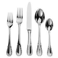 A pattern of distinctive artistry and European sophistication. Designed with an eye for detail, meticulously brought to life by Ricci Silversmiths with enduring old world craftsmanship in the highest quality 18/10 stainless steel. A pattern of distinctive artistry and European sophistication. Designed with an eye for detail, meticulously brought to life by Ricci Silversmiths with enduring old world craftsmanship in the highest quality 18/10 stainless steel.