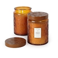 Voluspa's exquisite Baltic Amber collection blends buttery amber with sandalwood and vanilla orchid for an exceptional fragrance that scents your home with exotic elegance. Voluspa's exquisite Baltic Amber collection blends buttery amber with sandalwood and vanilla orchid for an exceptional fragrance that scents your home with exotic elegance.