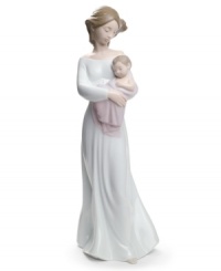 Remember these early memories forever with Lladró. A young mother holds her child with a glance of pure serenity and love. Makes the perfect gift for any mother. Remember these early memories forever with Lladró. A young mother holds her child with a glance of pure serenity and love. Makes the perfect gift for any mother.