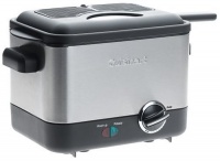 Cuisinart CDF-100 Compact 1.1-Liter Deep Fryer, Brushed Stainless Steel