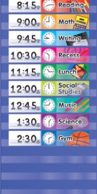 Daily Schedule Pocket Chart Daily Schedule Pocket Chart