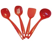 Calypso Basics Utensil Set of 4, Red Calypso Basics Utensil Set of 4, Red