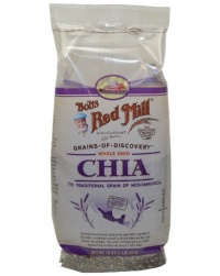 One 16 oz Bob's Red Mill Chia Seeds