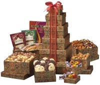 Broadway Basketeers Ultimate Gourmet Gift Tower Broadway Basketeers Ultimate Gourmet Gift Tower