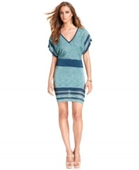 Buffalo David Bitton's lightweight sweater dress is a sultry choice for summer. Pair it with nude pumps for a leg-lengthening look! Buffalo David Bitton's lightweight sweater dress is a sultry choice for summer. Pair it with nude pumps for a leg-lengthening look!