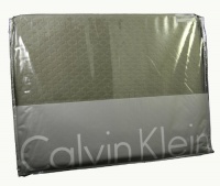 Calvin Klein Oval Bands Coverlet, King, Willow Calvin Klein Oval Bands Coverlet, King, Willow
