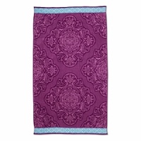 Whether you're taking a trip to the beach or lounging poolside, the Marrakech beach towel adds a Moroccan-inspired pattern and colorful pop to your fun-in-the-sun activities. Whether you're taking a trip to the beach or lounging poolside, the Marrakech beach towel adds a Moroccan-inspired pattern and colorful pop to your fun-in-the-sun activities.